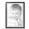 ArtToFrames 24x34" Matted Picture Frame with 20x30" Single Mat Photo Opening Framed in 1.25" Black and 2" Mat (FWM-3926-24x34)